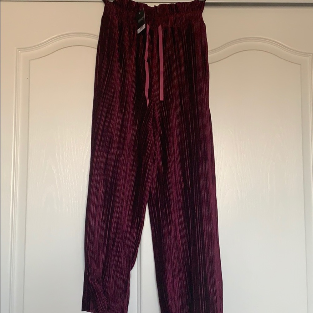 Velvet trouser
